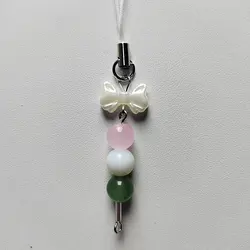 Dango phone charm star keychain y2k