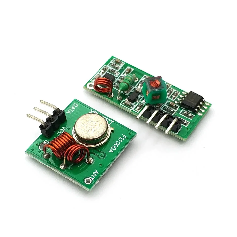 433MHz RF Wireless Receiver Module & 433 MHz Transmitter Module Kit