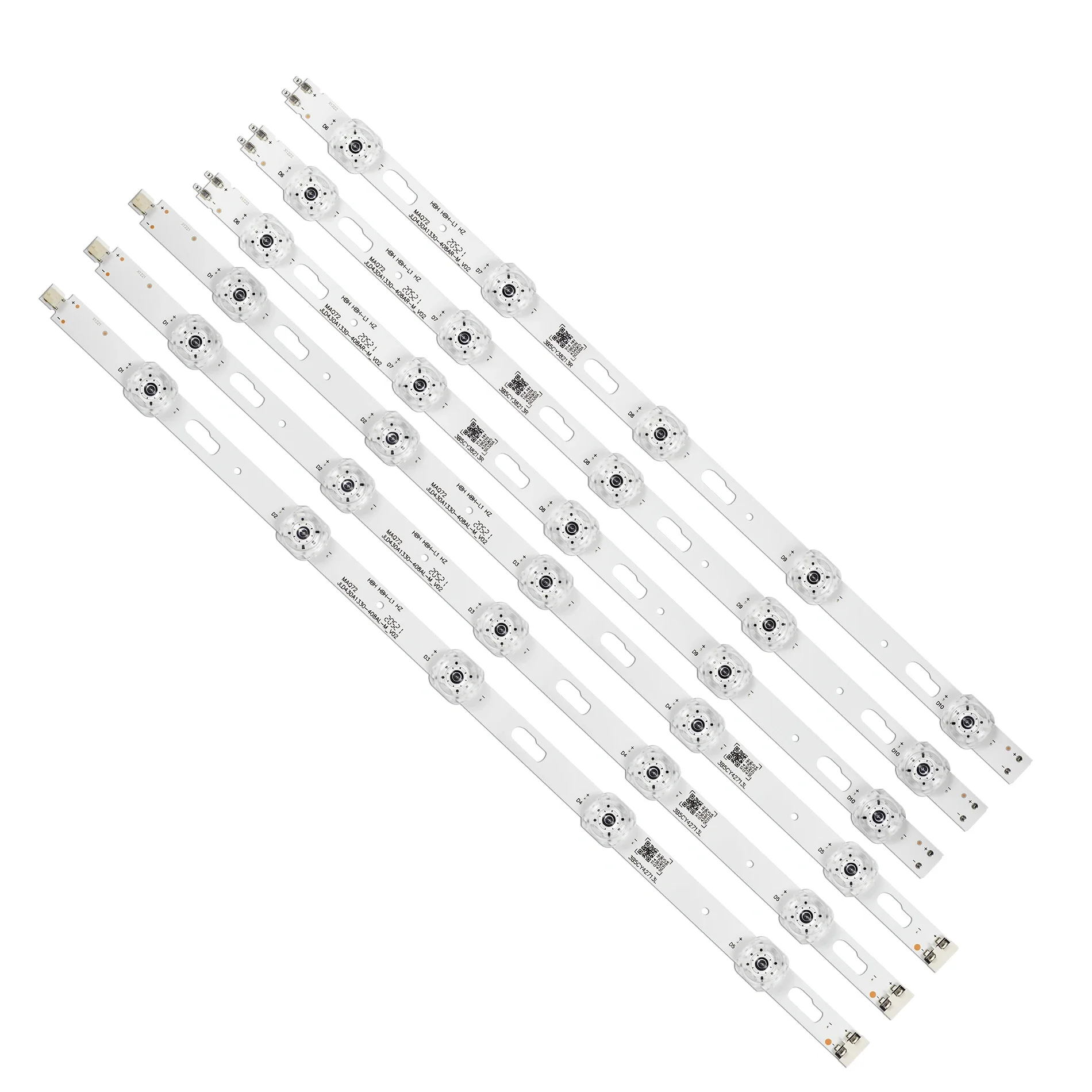 

10LED NEW LED strip For UE43TU8070 UE43TU8002 UE43TU8000U UE43TU7000U UE43TU8002KXXH CRH-P43S630300310079 CY-BT043HGER1V