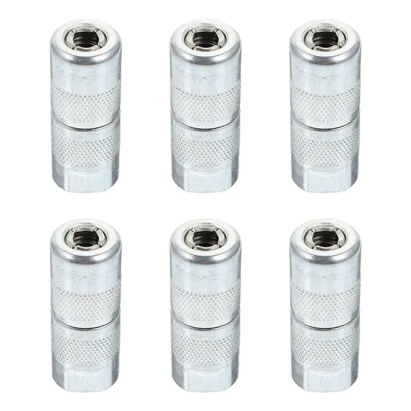 6Pcs Grease Replacement Nozzle Practical Grease Tip Durable Grease Fitting German ordinary grease nozzle auto parts car tools