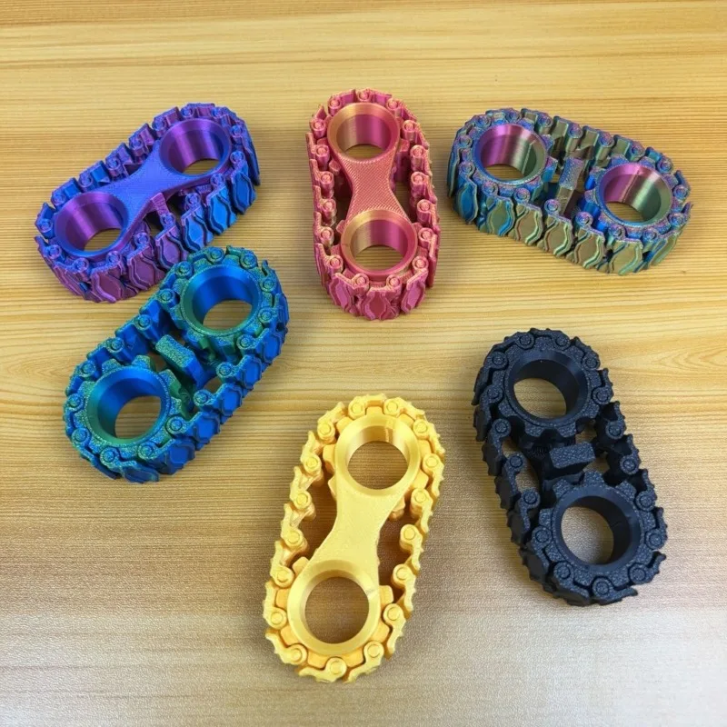 3d impresso rodas dentadas ponta do dedo volante fidget rolo edc aliviar alívio do estresse brinquedo anti ansiedade estranho inquietação adultos brinquedos