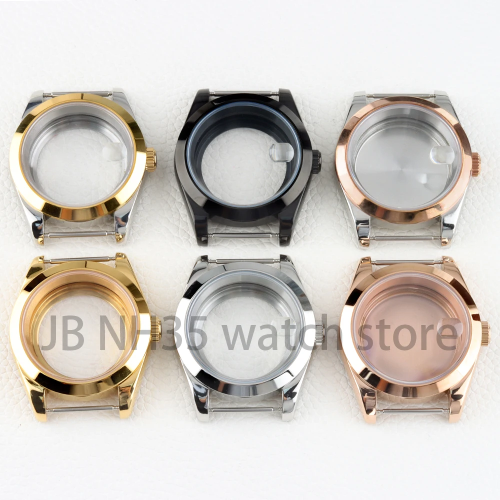 

NH35 Watch Case 36mm/39mm Sapphire Glass Waterproof for Datejust NH35 NH36 Movement Solid 316L Stainless Steel 28.5mm Dial