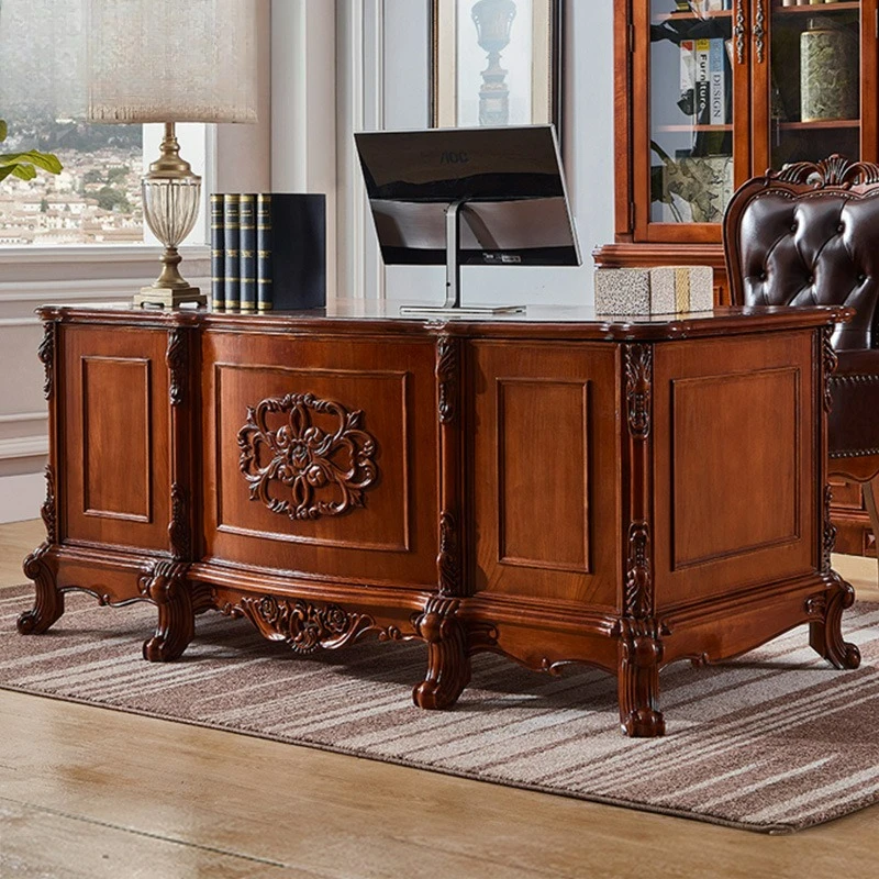 

Compact Versatile Customizable American all solid wood desk