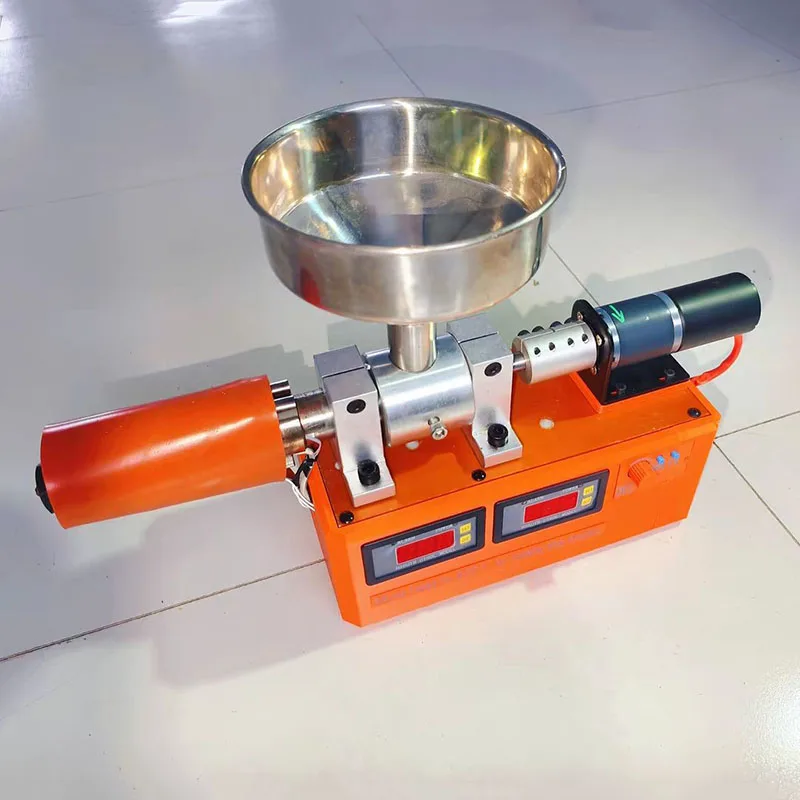 Desktop Single Screw Extruder 110V 220V Thermoplastic Recycling Machine For PETG PLA ABS 3D Filament Making