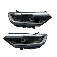 Headlights For Volkswagen Passat /VW Magotan B8 2017 2018 2019 Halogen Upgrade Led Headlight Daytime Light 2PCS