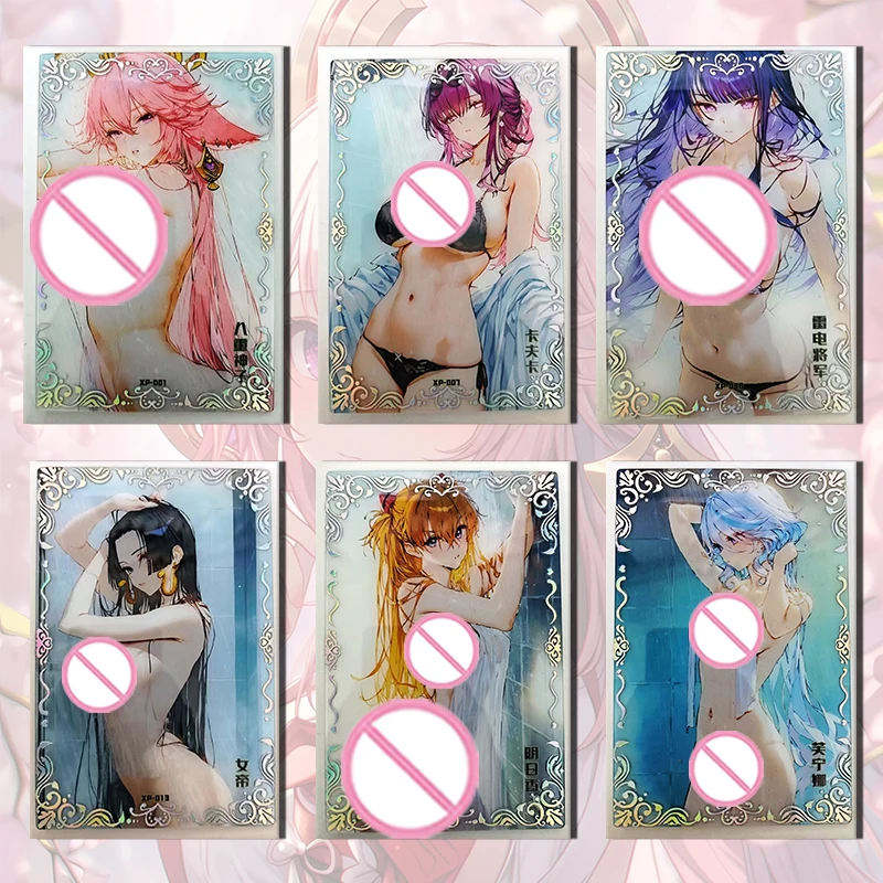 

Goddess Story Brilliant starlight XP card Yae Miko Nahida Kafka Silver Wolf Ganyu boy Toy collection Birthday Christmas gifts