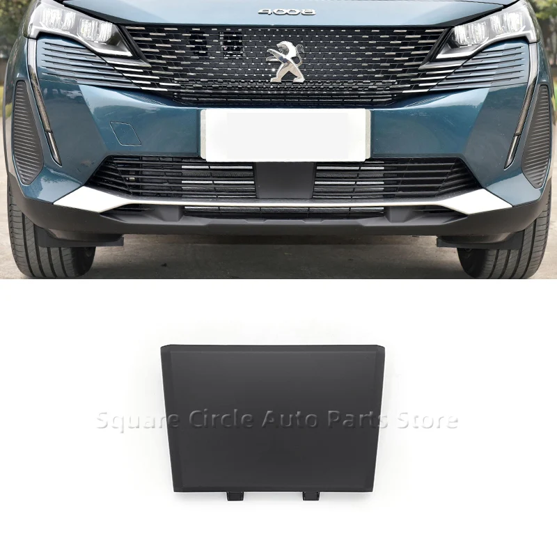 ま*中様 プジョー　3008 5008 純正　ブラック　エンブレム　フロント　リ PEUGEOT（プジョー） 純正 5008 現行モデル フロントエンブレム