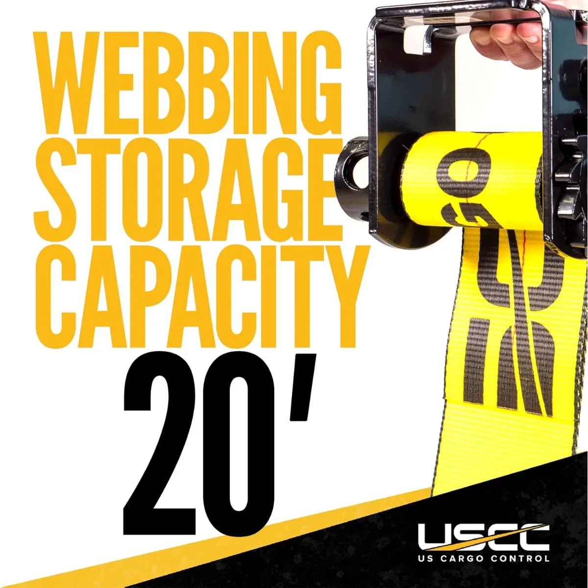 الروافع المنزلقة المكونة من 5 قطع من الدرجة الاحترافية. سعة 20 قدمًا، 5500 رطلًا للتحكم في السحب عالي التحمل في البضائع. للشاحنة