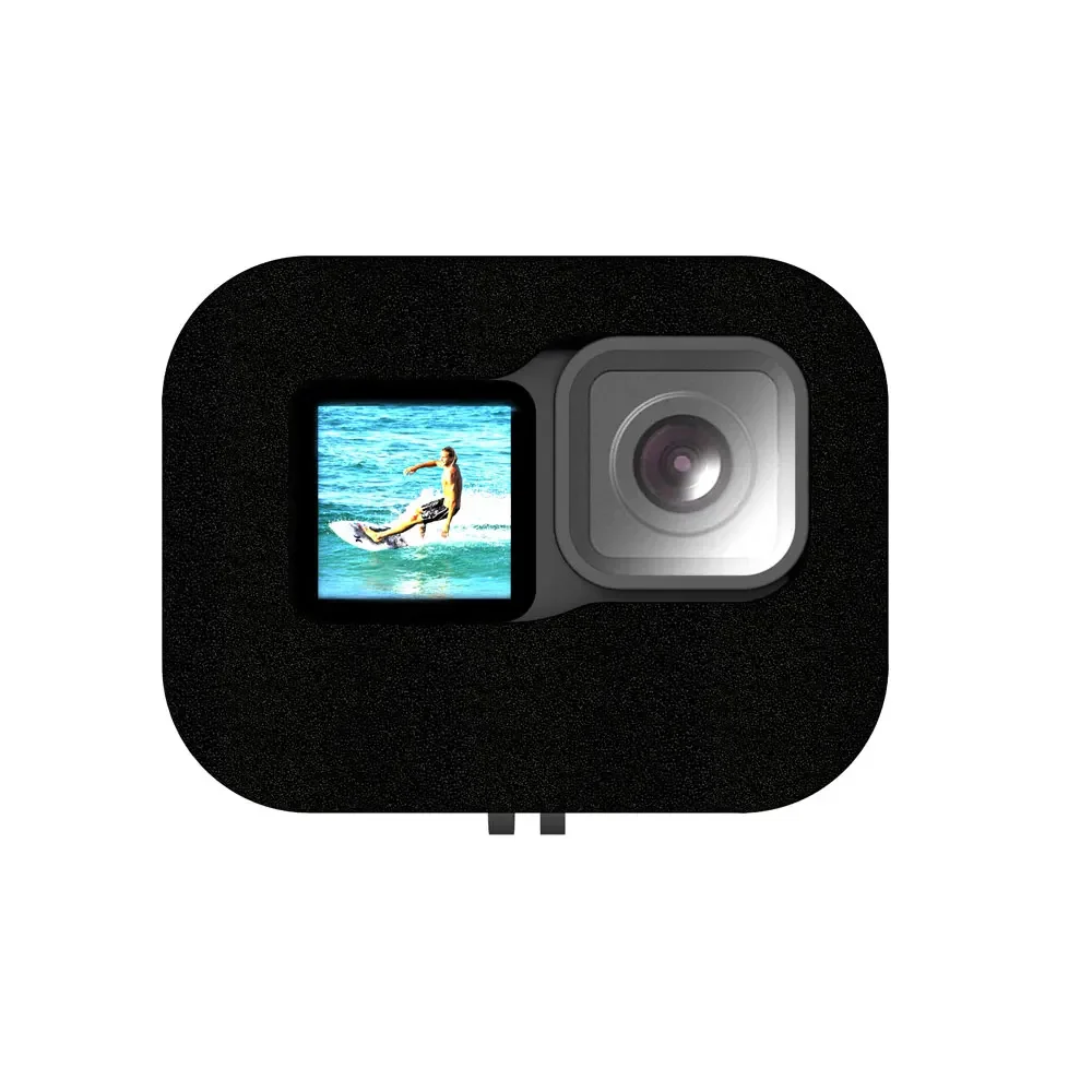Wind slayer Foam Windproof Sponge WindSlayer Wind Noise Reduction Foam Windshield For Gopro Hero 5 6 7 8 9 Black Action Camera