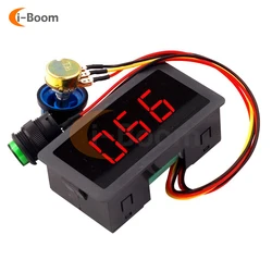 CCM5D Digital Display PWM DC Motor Governor 6V12V24V Stepless Speed Control Switch Controller with Display Shell