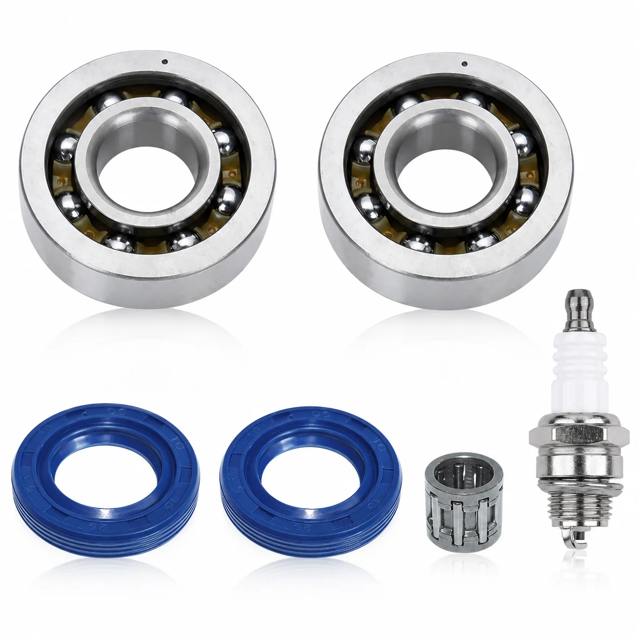 Crankshaft Bearing Oil Seal Kit for Stihl MS270 MS271 MS280 MS291 Chainsaw Replacement Kit Replaces 9523 003 4301 9639 003 1585