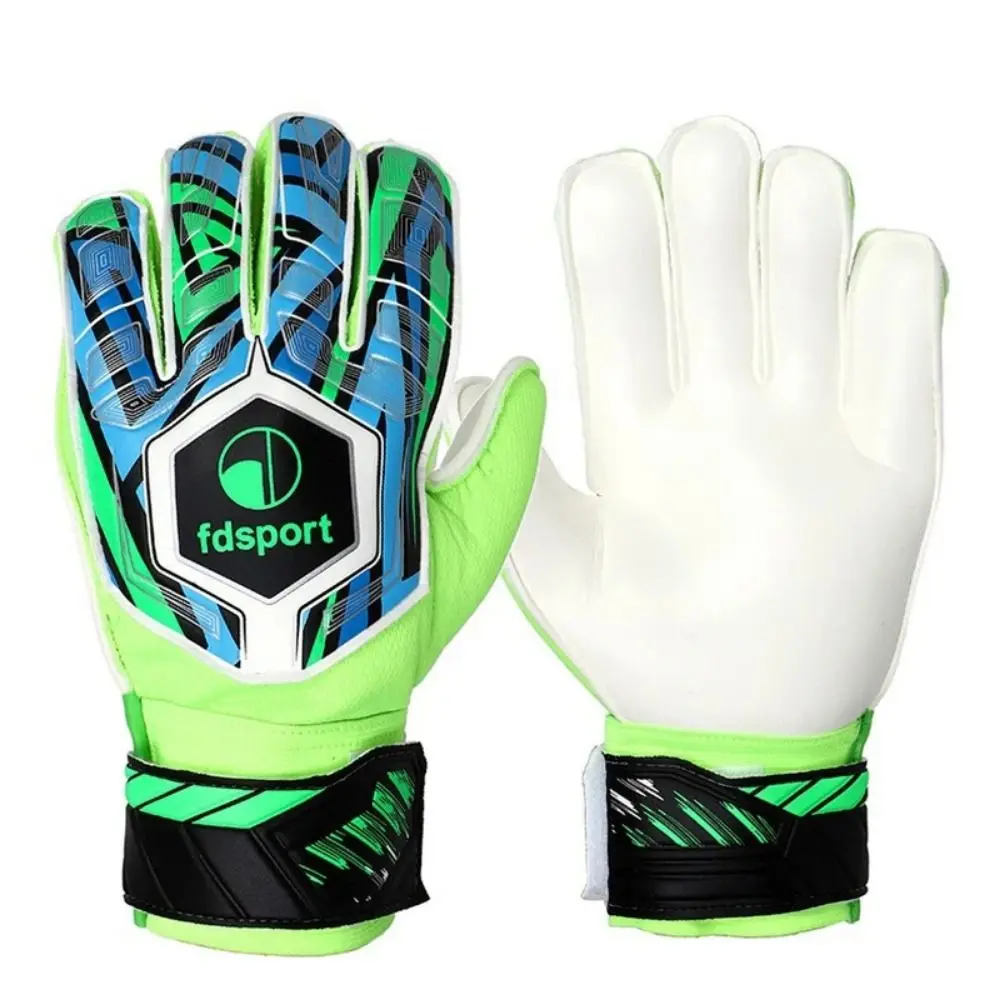 

Non-slip Goalkeeper Gloves Childs Professional Soccer Goalie Gloves Thickened Protection Competition Equipment