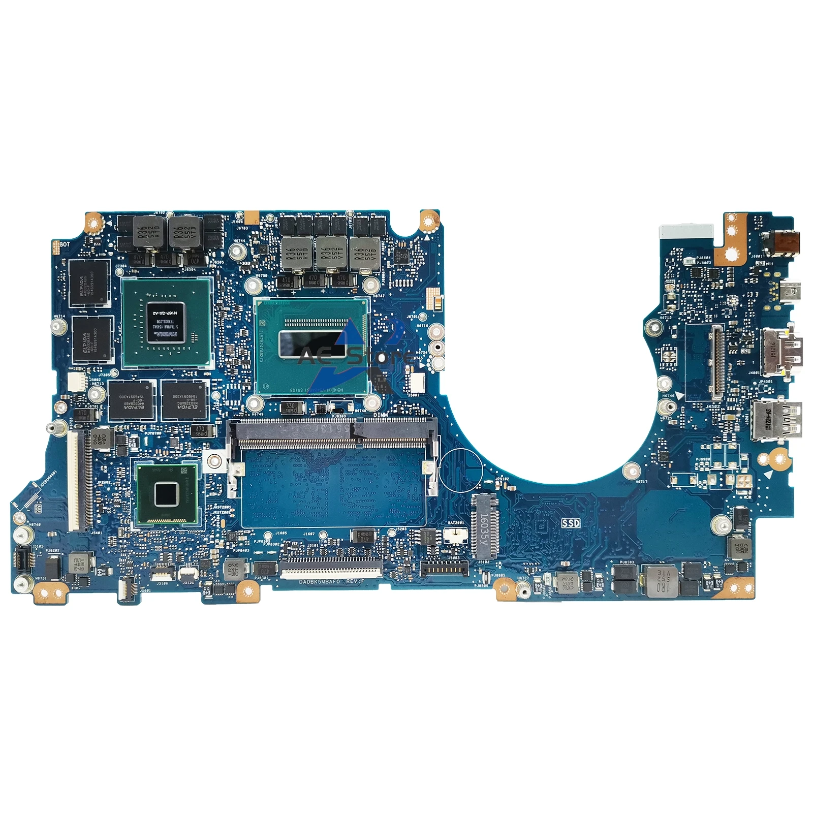 N501j Moederbord Voor Asus N501jw G501j G501jw Ux501j Ux501jw G60jw Laptop Moederbord I5 I7 GTX960M-2G/V 4G 4Gb/8 Gb-ram