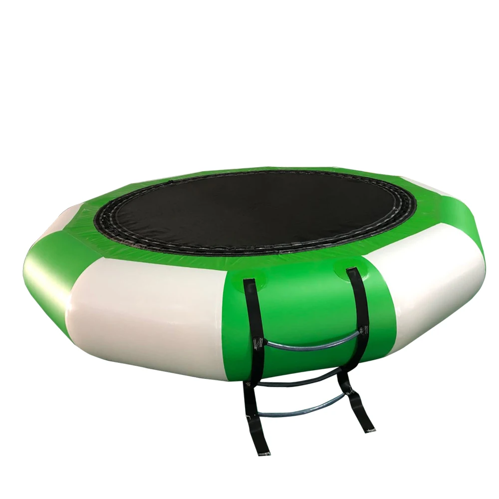 Inflatable Water Trampoline Jumping Platform Trampoline for Adult Kids Summer Fun 2M/3M/4M Inflatable Jumping Bouncer