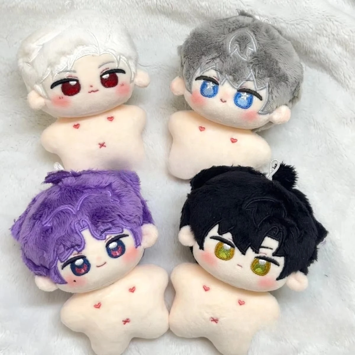 Xavier Sylus Rafayel Zayne Anime amor y espacio profundo Cosplay juguetes de peluche esponjoso Maumet títere muñeca mascota rega