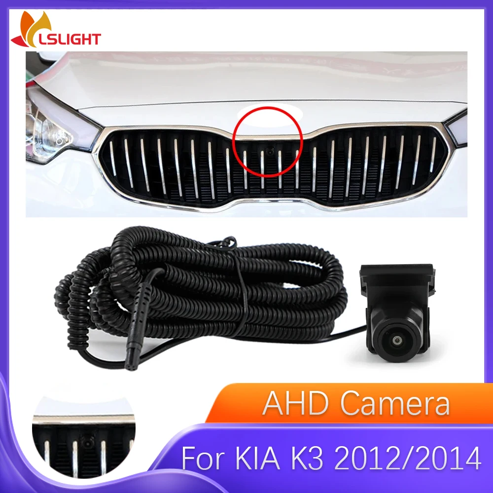 

Для Kia K3 2012 2014 OEM AHD автомобильная камера переднего вида 1080P ночного видения 150 ° Линза «рыбий глаз» Водонепроницаемые аксессуары для электроники