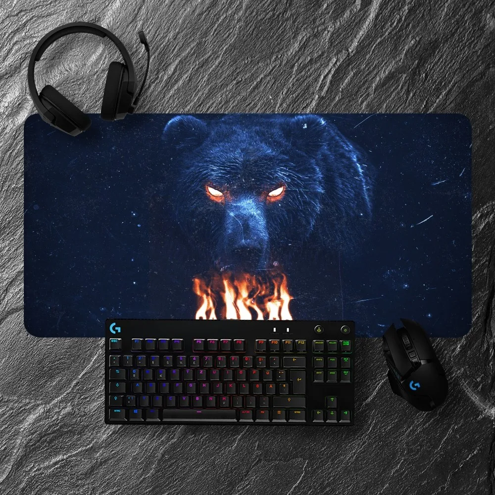 Chicagos B-Bears NFL Mousepads Non-slip Lockedge Office Student Gaming Thickened Large Writing Pad Cushion