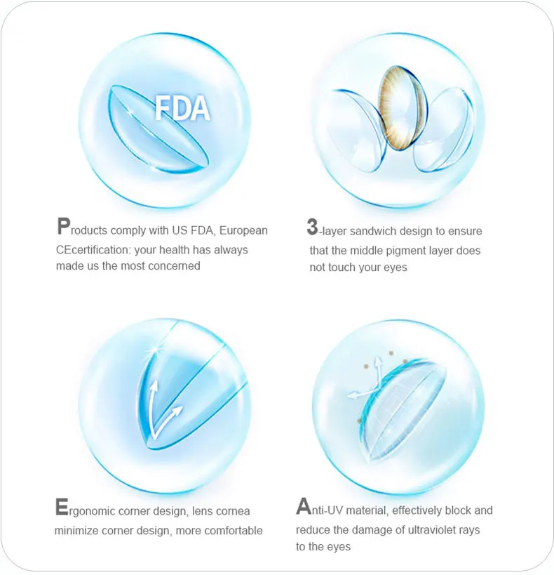 JeweLens Grüne Farbe Kontakt Koreanische Große Augen Objektiv Cosplay Kontakte Neu Kommen Make-Up Hohe Qualität Schnelle Lieferung – Detail 9