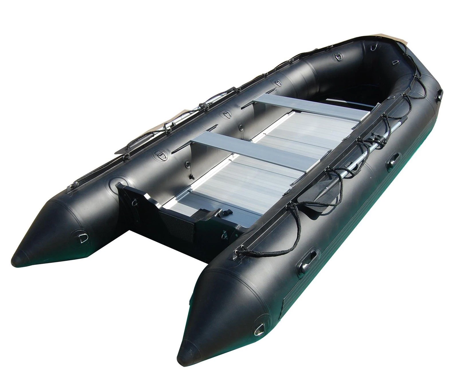 3.6 meters black PVC sports yacht inflatable boat