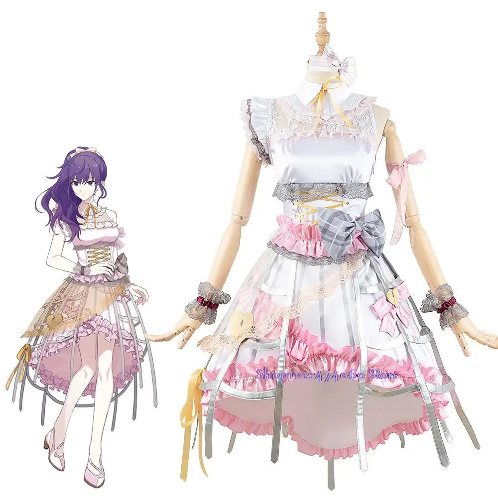 Asahina Mafuyu Cosplay Costume Project Sekai Colorful Stage Anime Character Dresses Christmas Halloween Carnival Clothes Gifts