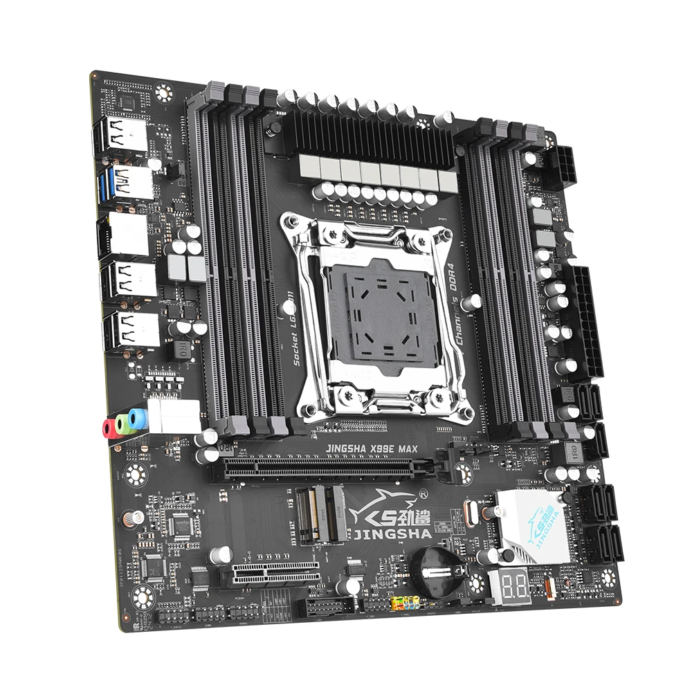 シンバ JINGSHA X99 MAX DDR4 Motherboard LGA 2011-3 Set Kit with xeon E5