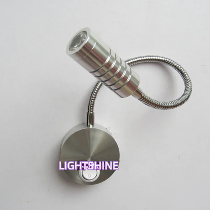 1W Lathe Working Light Led Pressing Machine Terminal Machine Screw Fixed 3W Machine Table Universal Hose Lamp 110V220V With SW