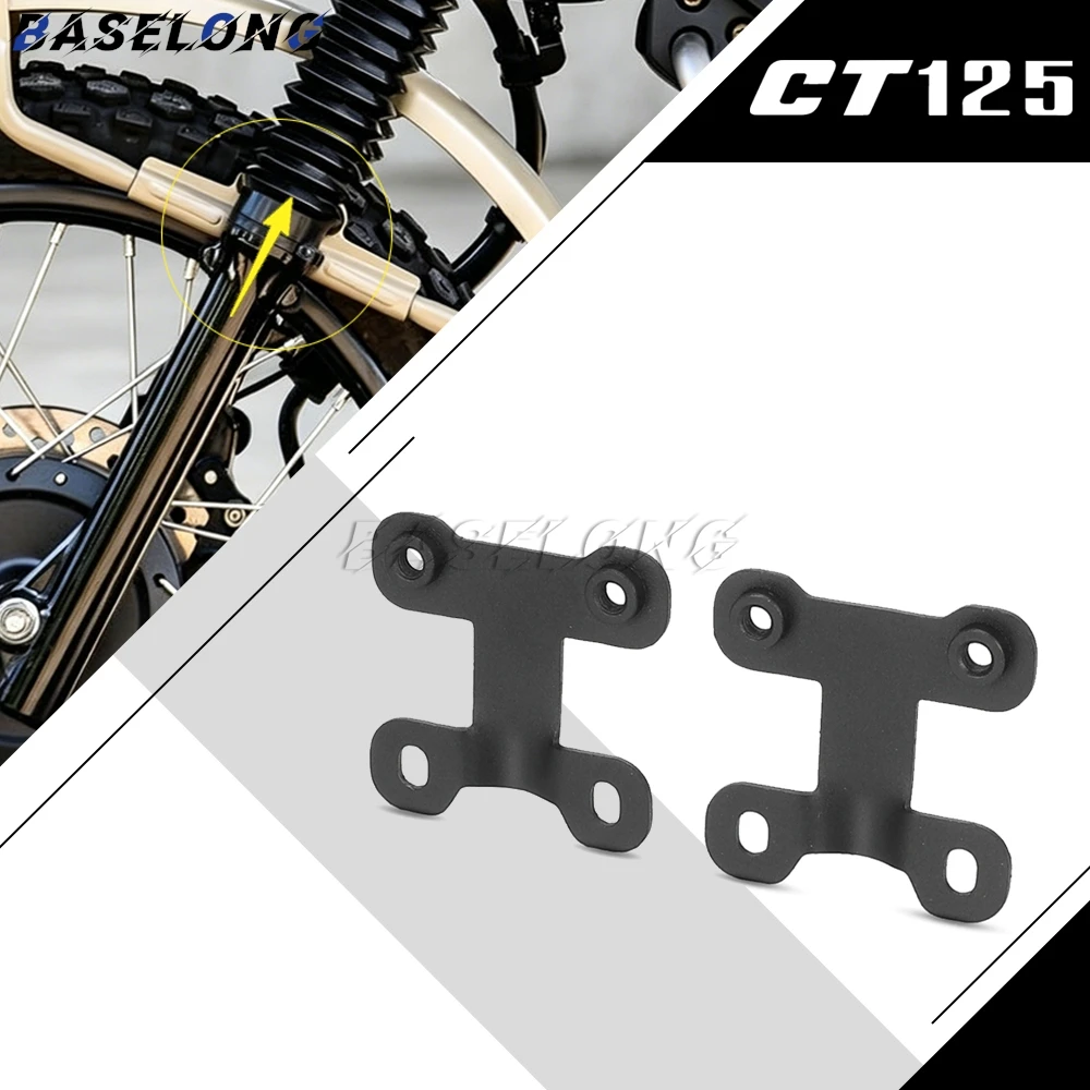 

Motorcycle Front Fender Lift Kit For Honda CT125 Trail 125 Hunter Cub CT 125 2020-2026 2025 Brackets Adapters Mudguard Lifting