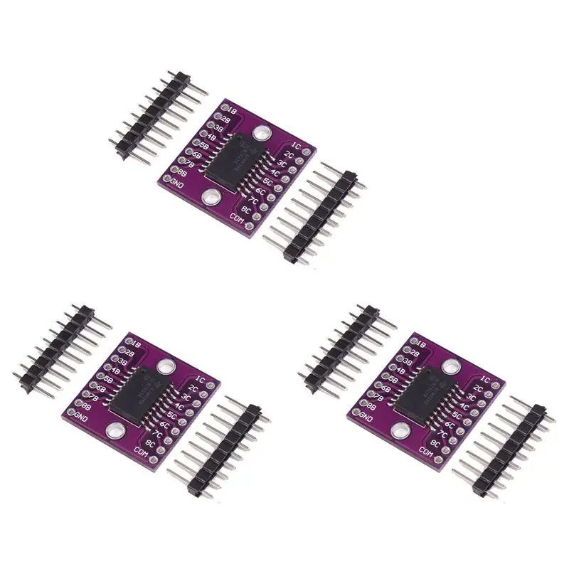 3X ULN2803A Darlington Transistor Arrays Driver Breakout Board For Arduino