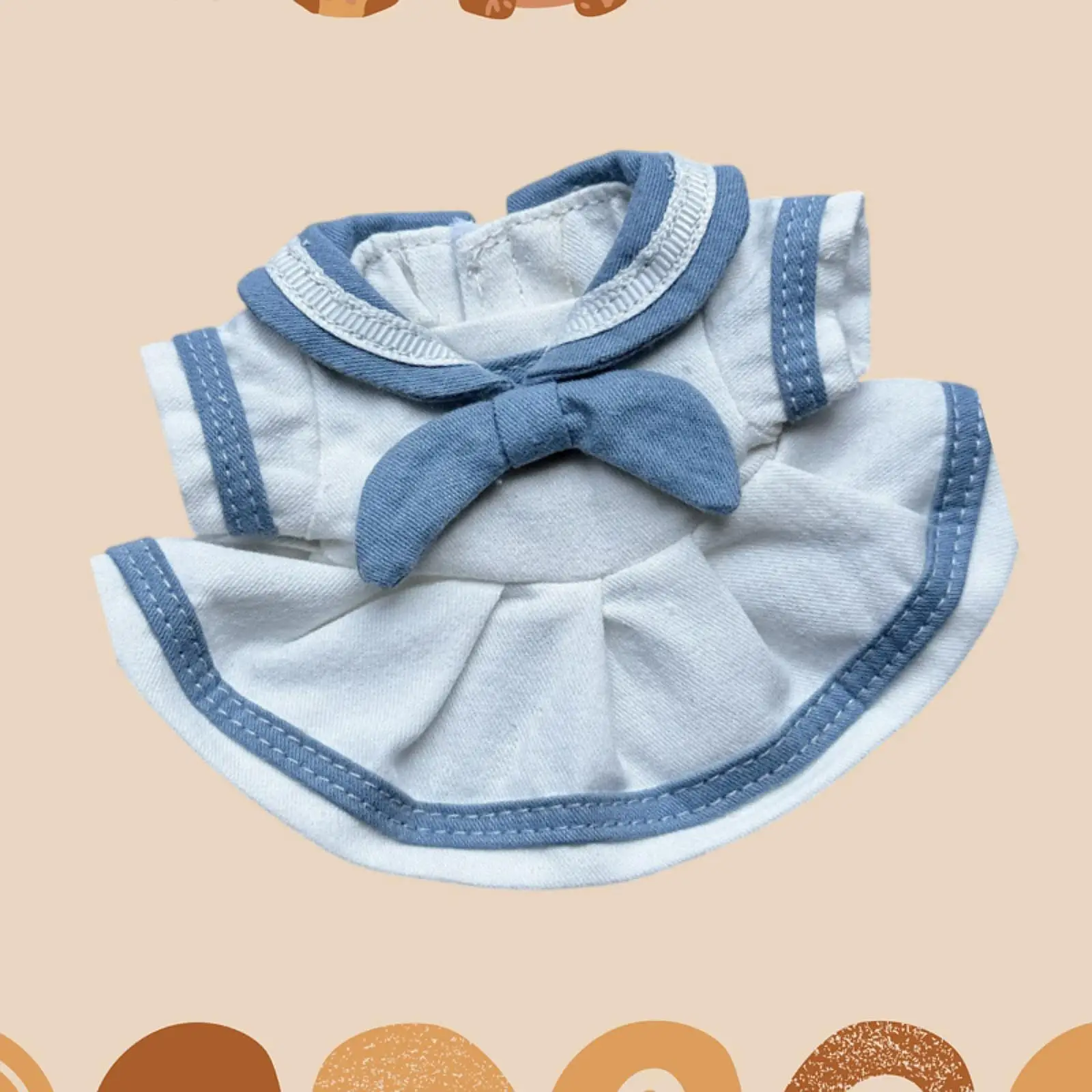 

Кукольное платье Миниатюрная одежда Наряды Костюм для кукол 10-15 см Одеваются