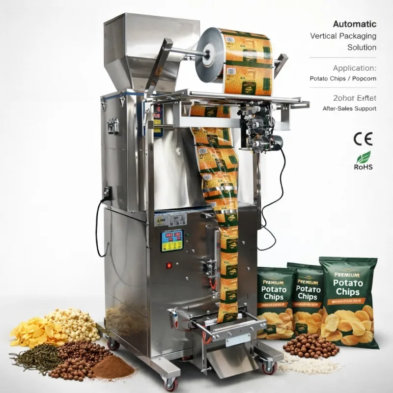 Automatic packaging machine for ice packs, food packaging, plastic bags and small snack bags