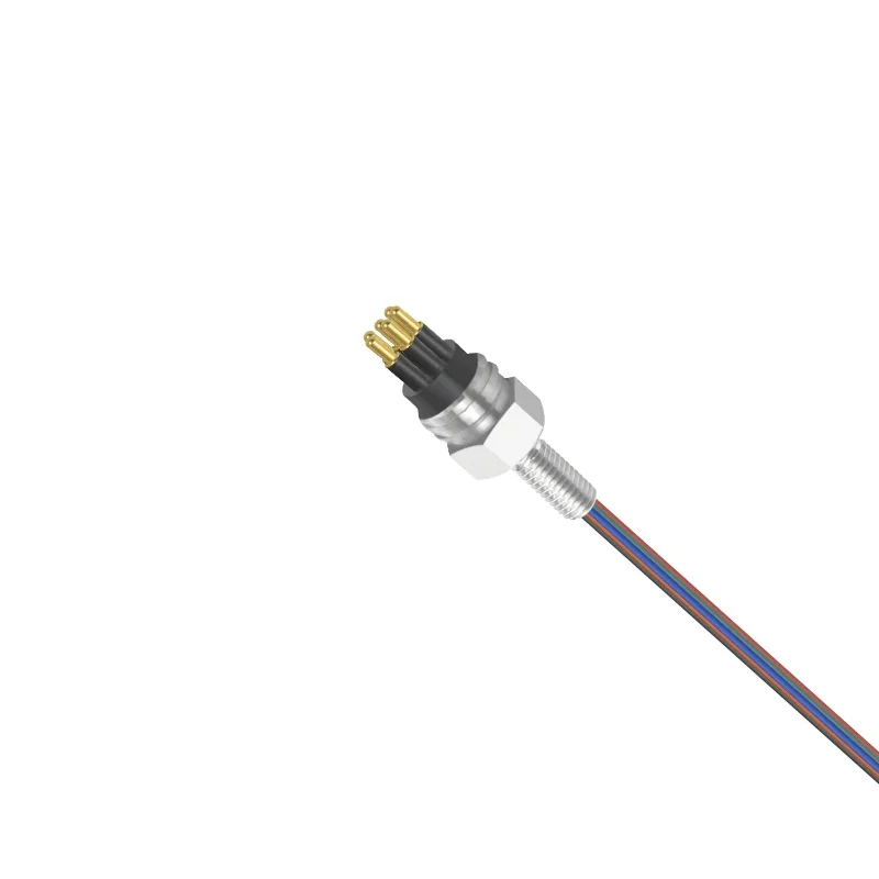 Pluggable Wet Cable Subsea Robot Connector 6 pin SMCBH6M Waterproof Underwater Power Connectors Bulkhead Dummy plug Socket