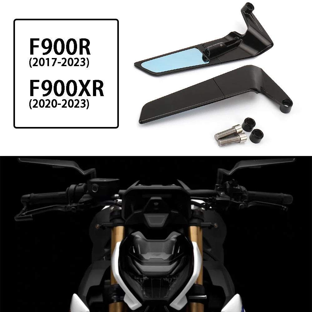 For BMW F900R F900XR Motorcycle Stealth rear mirror F900XR 2020 2023 Rear View Mirror 360Adjustable Sports F900R Wing Mirrors