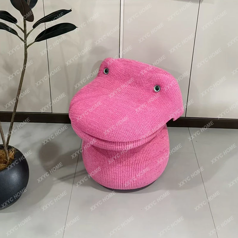 Animal Crocodile Stool,Cartoon Storage Stool,Creative Change Shoe Stool,Footstool,Nordic Leisure Chair,Mobile Seats,Furniture