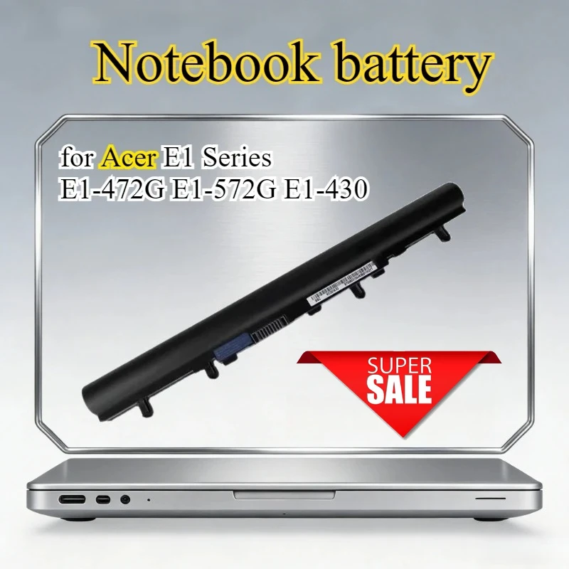 

Rechargeable Battery Compatible for Acer E1 Series E1-472G E1-572G E1-430