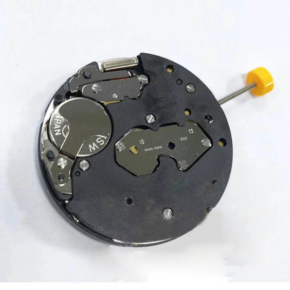 

HLES 6 Hands Single Calendar Date At 4 O'Clock Quartz Replacement Movement for RONDA Z60 Watch Spare Parts with Battery