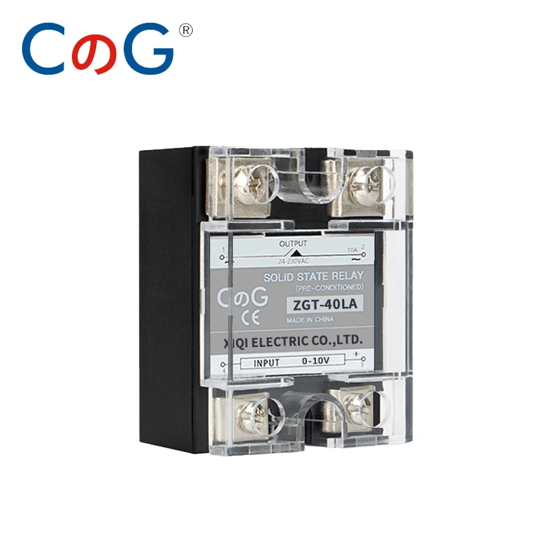 40A 60A LA Single Phase Linear Proportional Controller Input 0-10V OR 4-20mA Voltage Type Regulator Solid State Relay