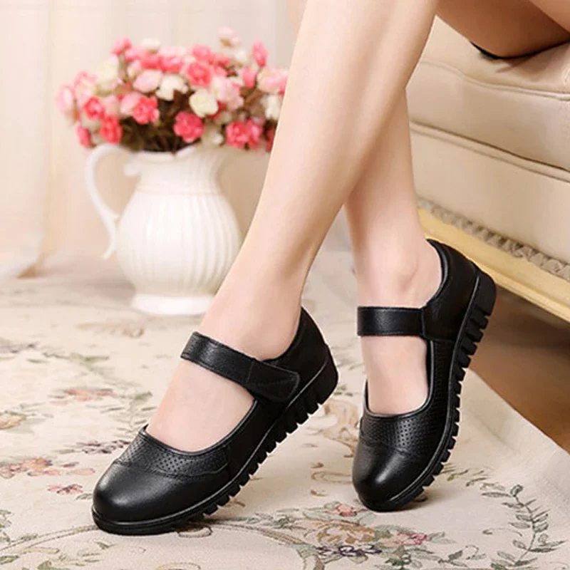 BEYARNE Appartamenti Mocassini Slip on Mocassini Genuino Scarpe di Cuoio di Balletto di Modo Casual Delle Signore Scarpe Scarpe Morbide Scarpe Da