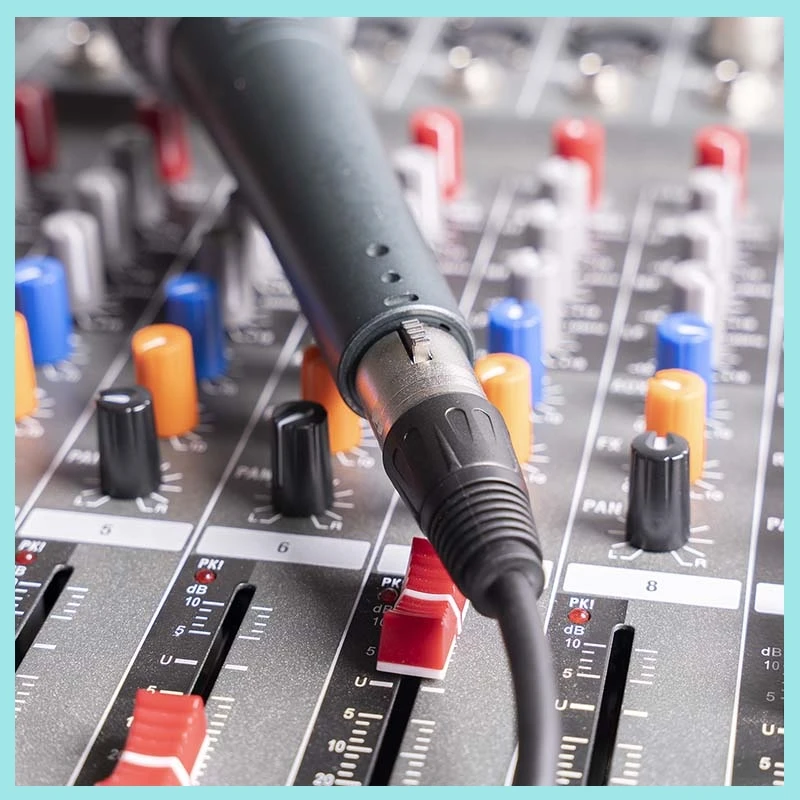 1/1.8/3/5/10M XLR Male to XLR Female Cable Audio Adapter Plug 3Pin Microphone Extension Cable for Record Mixer Balanced Speaker