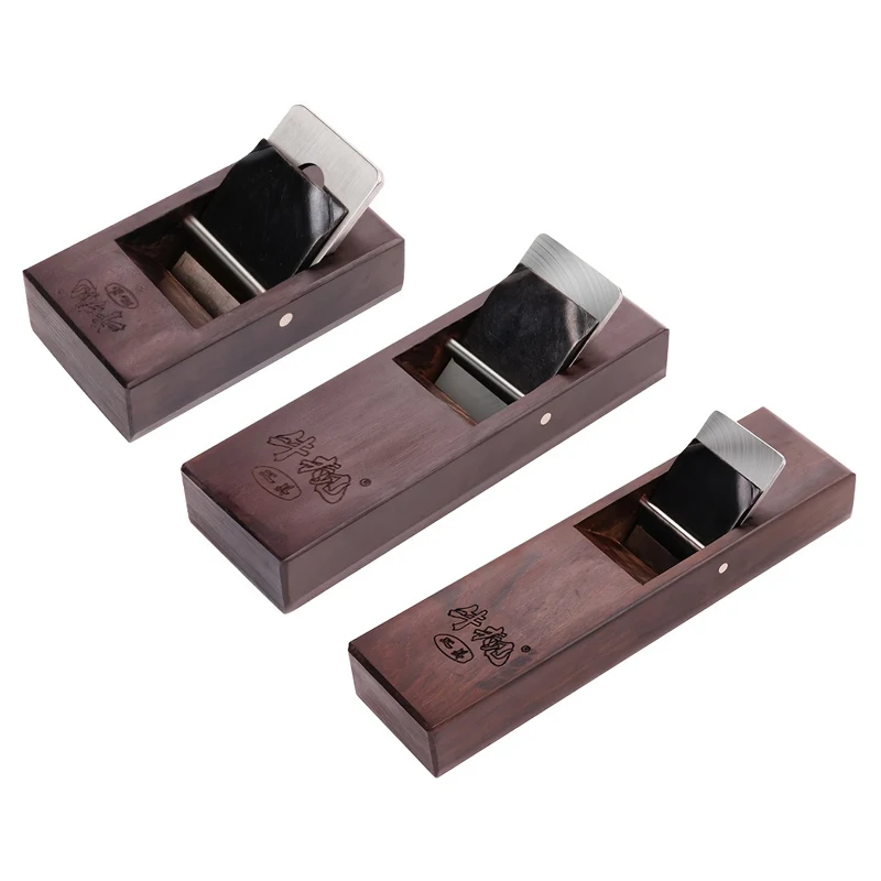 Hand Plane Woodworking Tool High Speed Steel Flat Blades Manual Block Planer Ergonomic Handle Portable Chamfering Edge Trimming