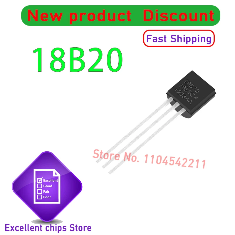 1PCS DS18B20 18B20 …