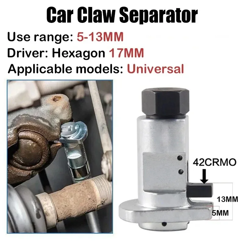 Auto Hydraulic Shock Absorber Removal Tool Claw Ball Head Swing Arm Suspension Separator Labor-Saving Car Disassembly Tool Parts