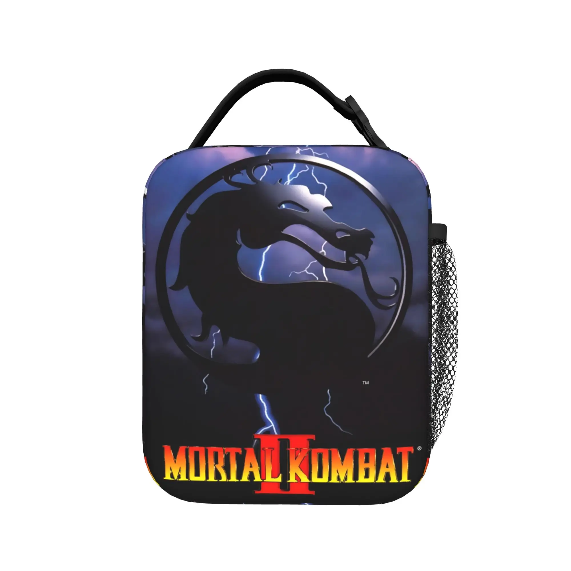 Lunch Box Mortal Kombat II Moive 2026 Merch Storage Food Box Multifunction Cooler Lunch Box Térmico para viagens