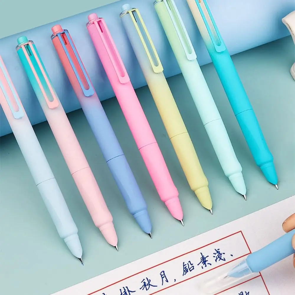

Replaceable Ink Capsule Thermal Erasable Fountain Pen Magic Pen With Eraser Posture Correction Press Fountain Pen