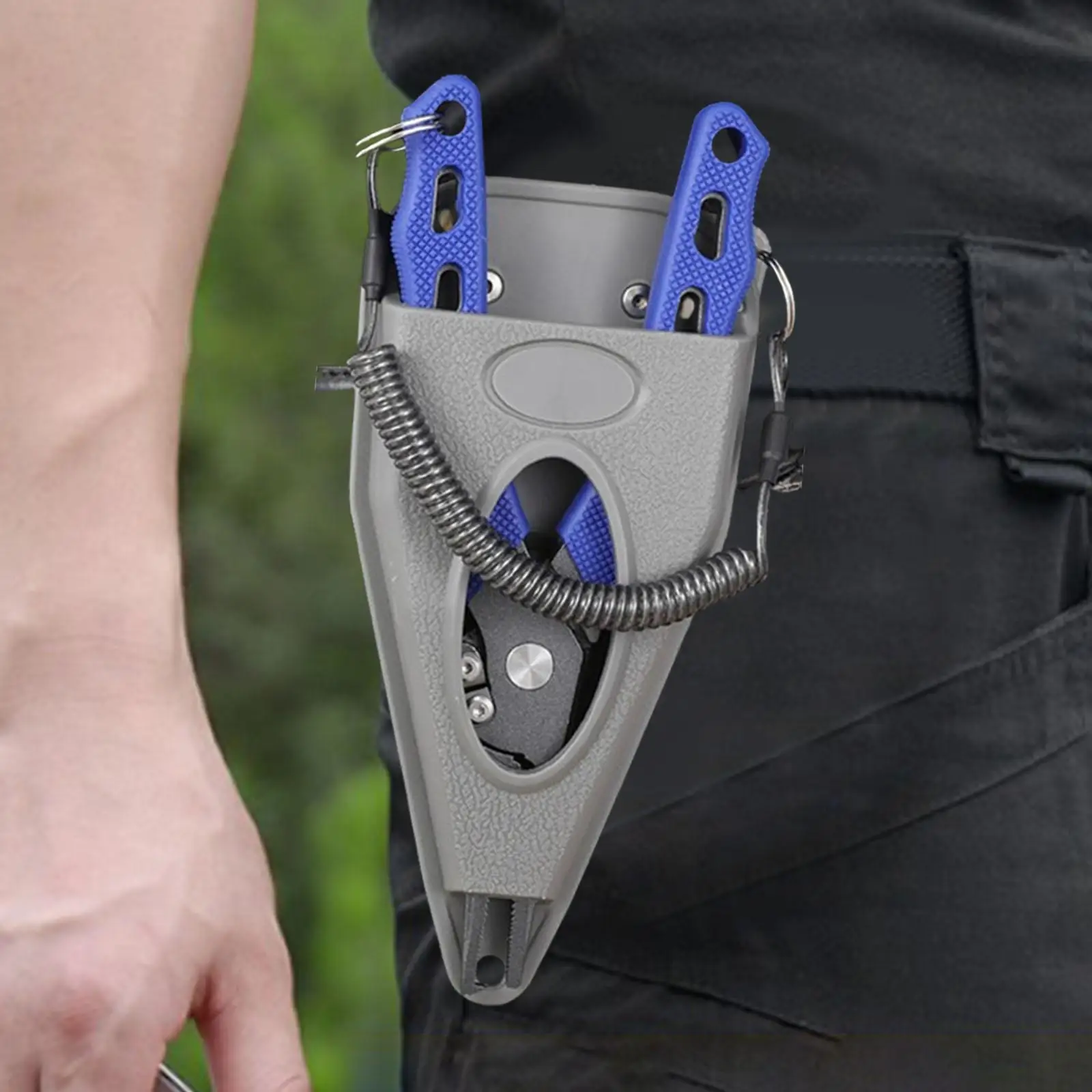 كماشة الصيد غمد، مقاوم للماء، الحقيبة، واقية، محمولة، حامل أدوات صيد المياه المالحة لقطع الخط، تحافظ على أدواتك قريبة