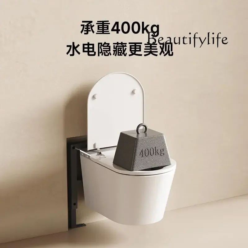 

Nn Light Luxury Wall-mounted Smart Toilet Does Not Need To Enter The Wall Hidden Foam Shield Siphon Small Apartment