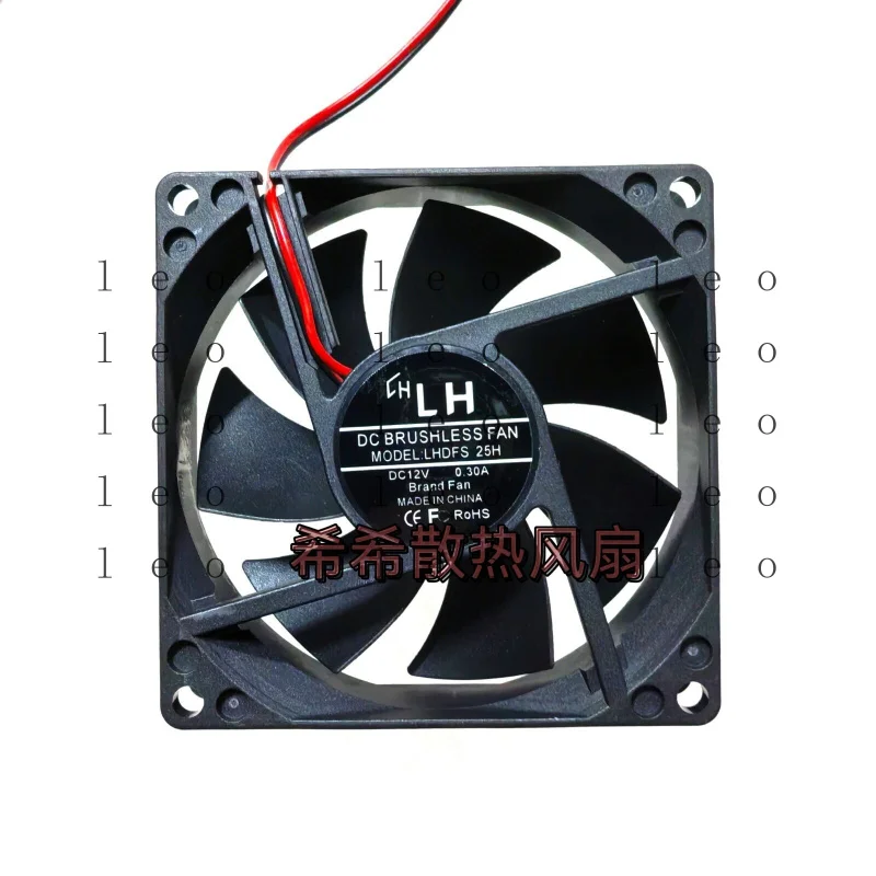 

Вентилятор охлаждения EE, 1 шт., для LH Fan, модель: LHDFS 25H, DC12V 0.3A, 8025, 8 см, 2-проводной. # A6-4