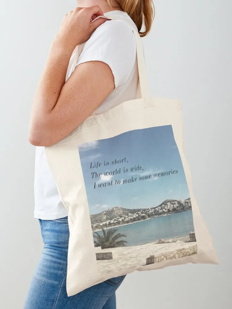 

Make Some Memories Tote Bag Women's bags canvas tote Woman shopper bag shopper bag women canvas