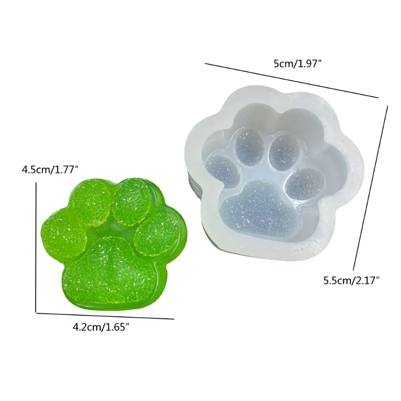 Diamant pour griffe chat, moule en Silicone, colle cristal à faire soi-même, matériau sable mouvant, diamant pour