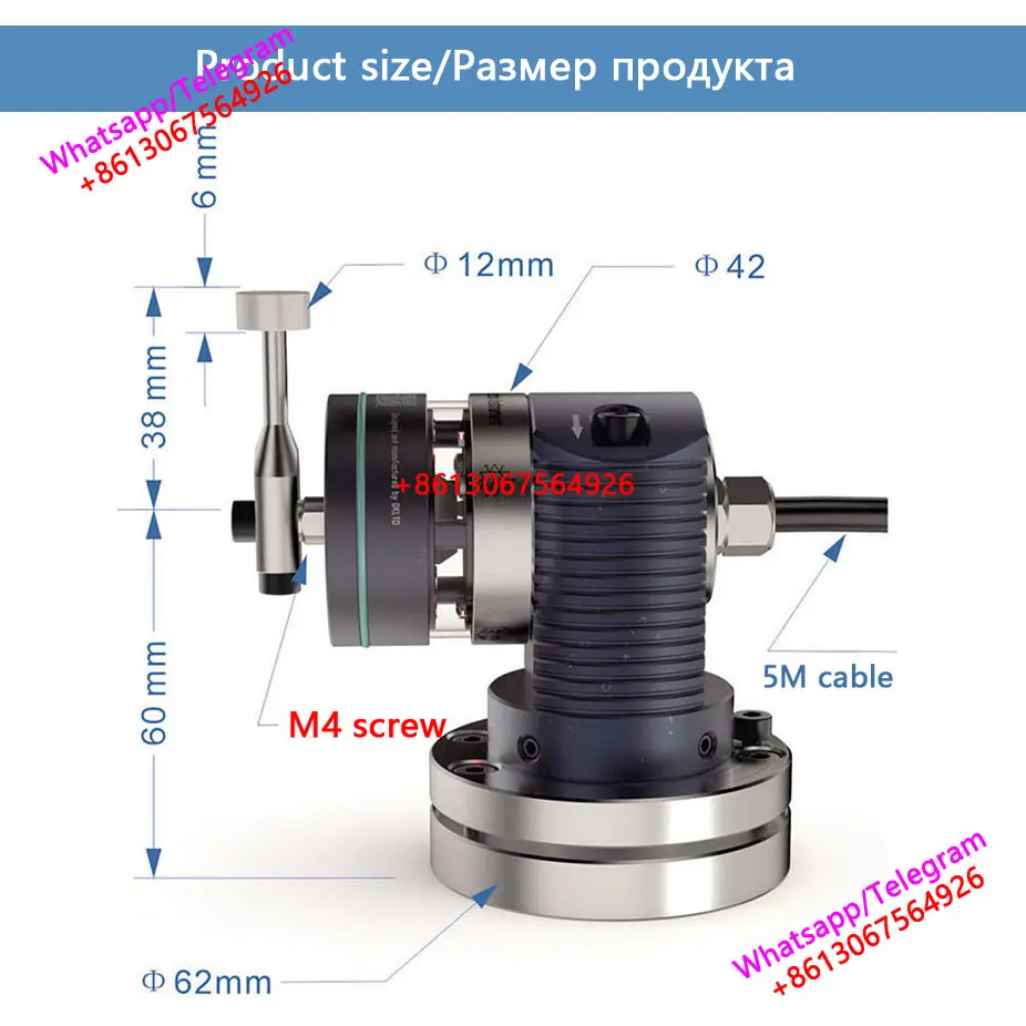 Tool breakage detection, CNC machine tool 5-direction tool setting probe replaces Renishaw TS27R