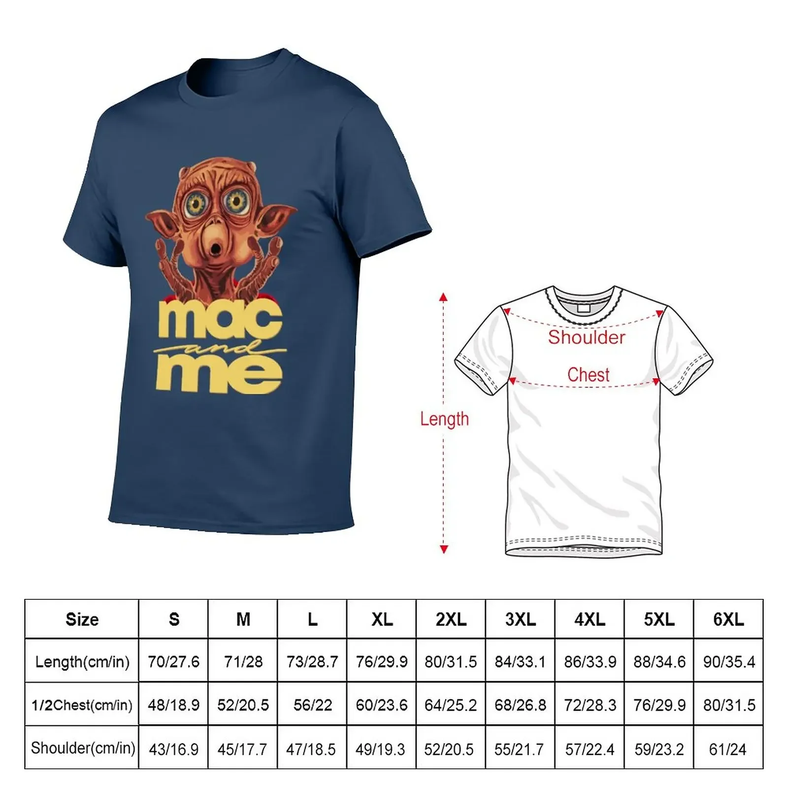 New Mac and Me T-Shirt custom t shirt heavyweight t shirts mens t shirt graphic